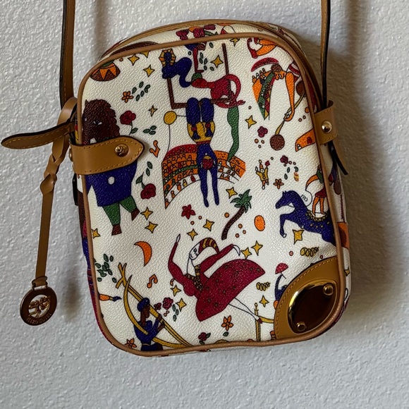Piero Guidi Magic Circus White Crossbody Bag - Picture 2 of 12
